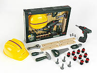Детский набор инструментов Klein Bosch Mini шуруповерт с аксессуарами «Сделай сам» 36 предметов (8417)