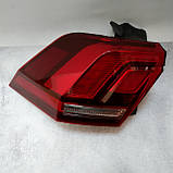 Ліхтар задній лівий зовнішній LED Volkswagen Tiguan 5na (Фольксваген Тігуан) 2016-2020, фото 3