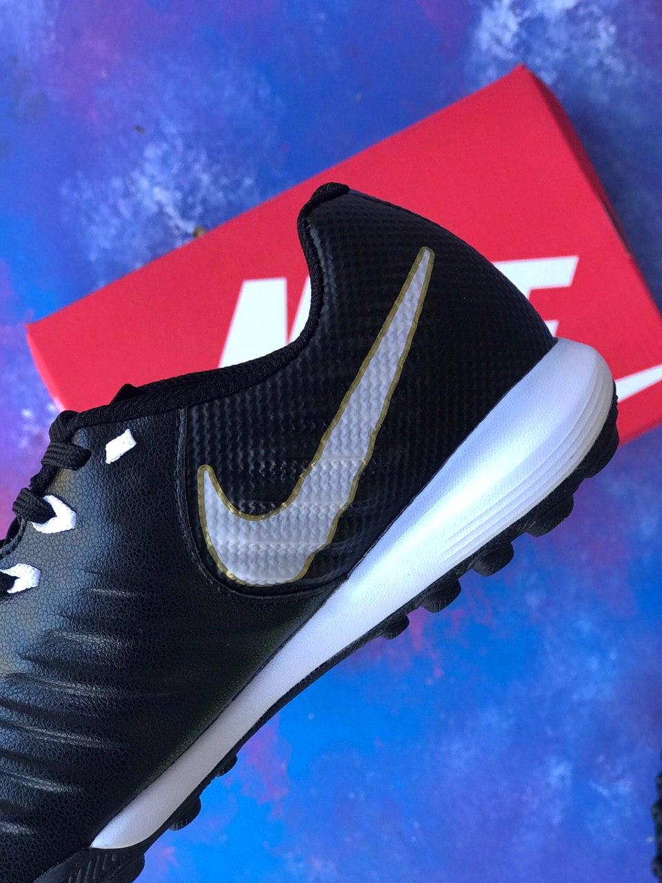 Стоноги Nike Tiempo Ligera IV TF многошиповки найк темпо тиемпо бампы ...