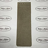 Вузький клапан для в'язаної сумки. "Слон". Сафарі, фото 4