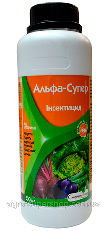 Інсектицид Альфа супер (500 мл), Сімейний Сад, фото 1