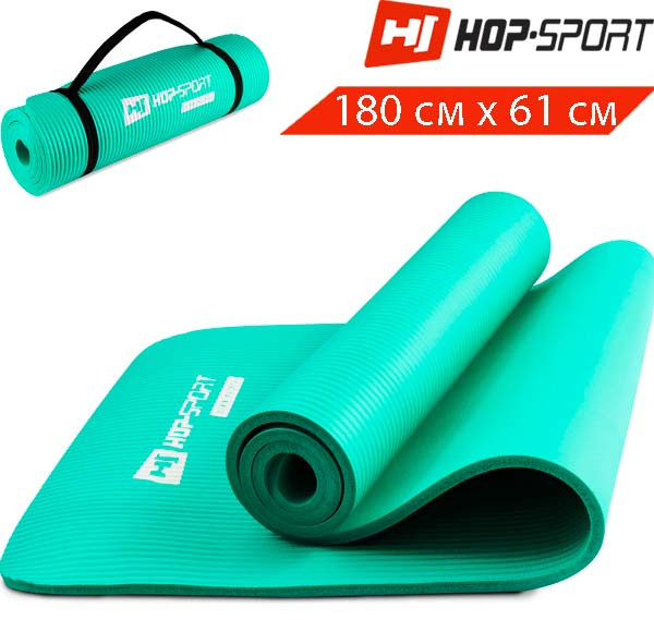 Мат для фитнеса ( йоги) HS-N010GM 1 см коврик для тренировки - фото 1 - id-p1568767902