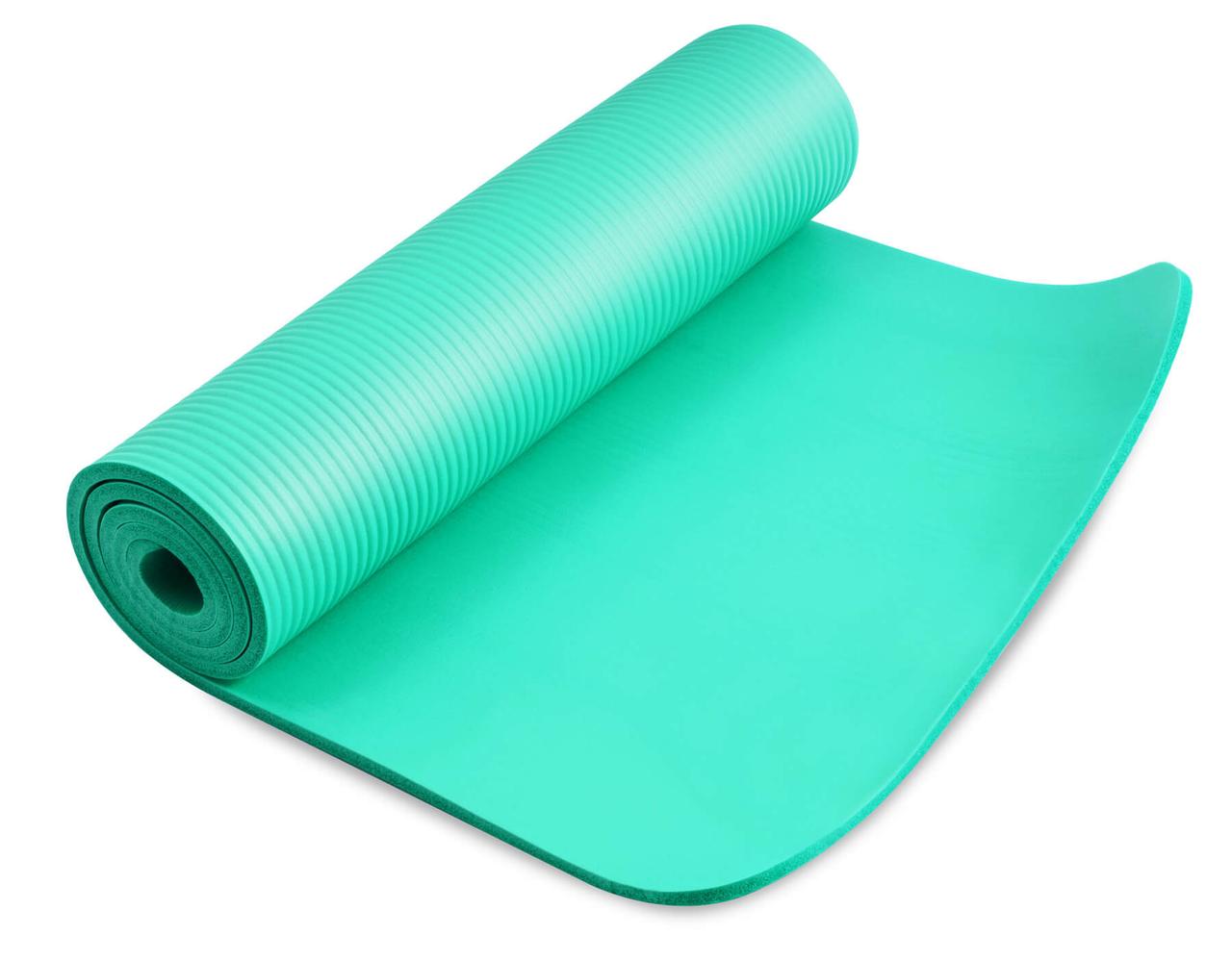 Мат для фитнеса ( йоги) HS-N010GM 1 см коврик для тренировки - фото 6 - id-p1568767902
