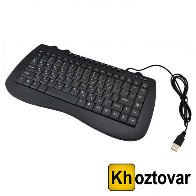 Провідна міні-клавіатура Keyboard Mini KP-988, фото 1