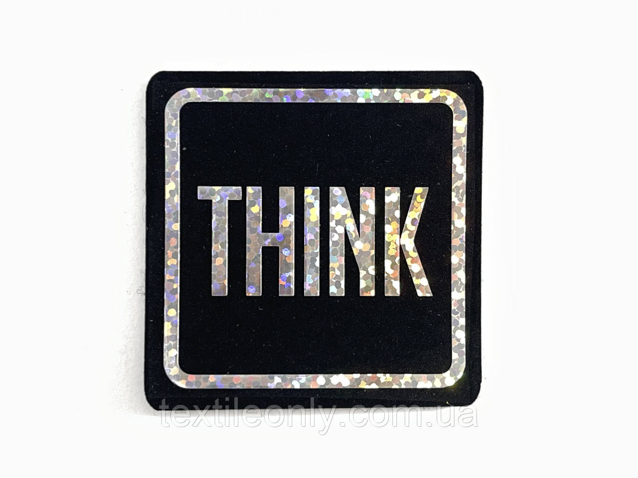 Нашивка Think/судет 50х50 мм