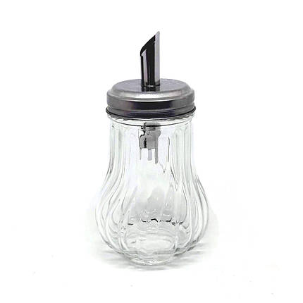 Цукорниця з металевим дозатором скляна Frico FRU-411, фото 2