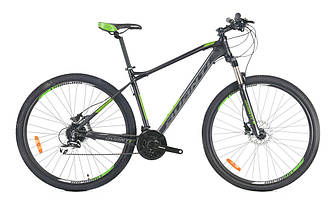 Велосипед найнер 29 Avanti Canyon гідравліка, 17" чорно-зелений