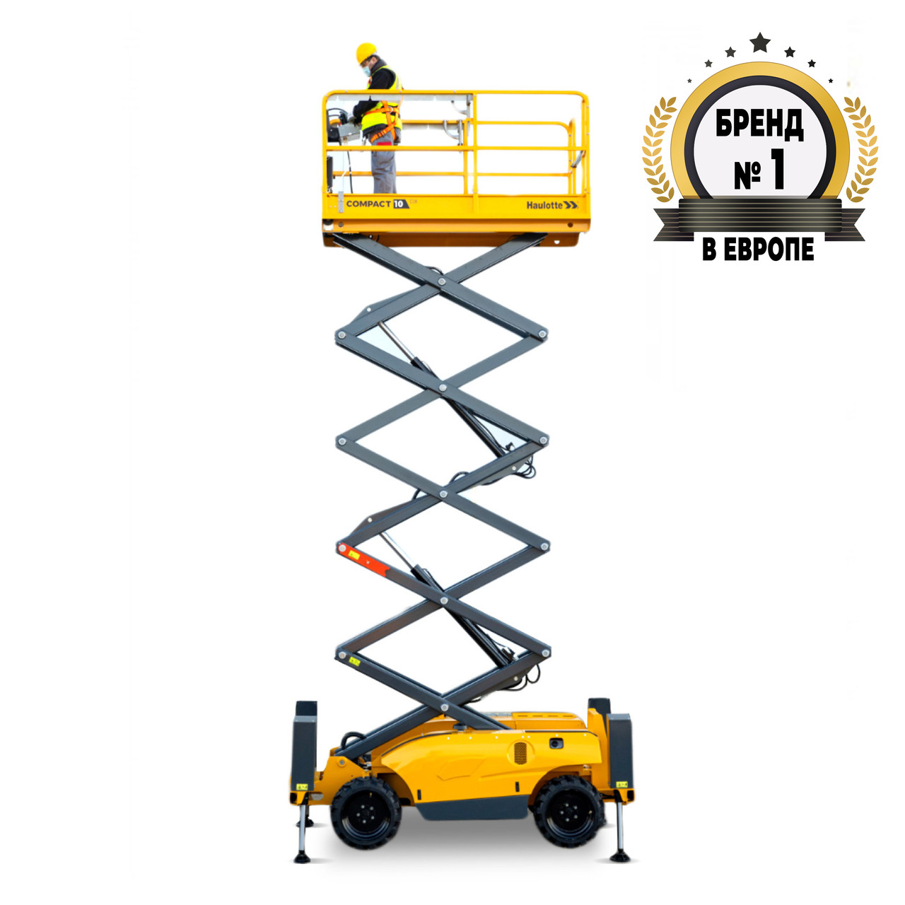 Дизельний ножичний підіймач Compact 10 DX