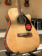 Гітара електроакустична FENDER CC-60SCE WN NAT, фото 3
