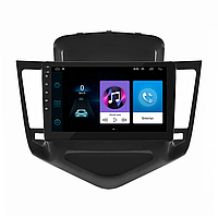 Штатная магнитола Lesko для Chevrolet Cruze I 2008-2012 экран 9" 1/16Gb/ Wi-Fi Optima GPS Android Европейк 2шт