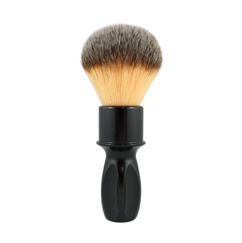 Помазок Razorock 400 Plissoft Glossy Black Silvertip Fibre Shaving Brush