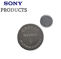 Батарейка литиевая Sony / CR2430 / 3V. Батарейка панасоник Lithium для часов 1шт