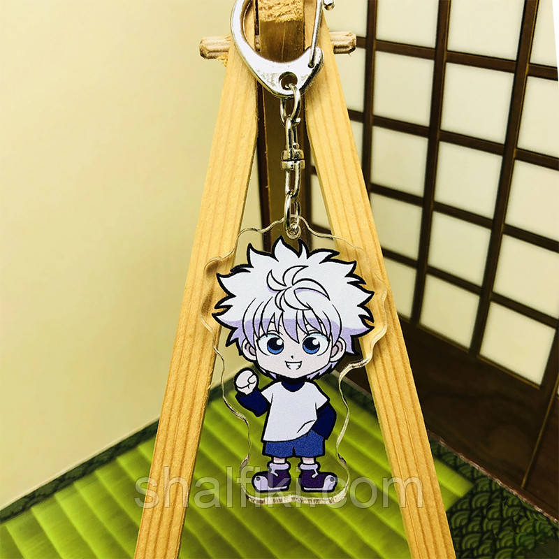"Кіллуа Золдік (Хантер х Хантер / Hunter × Hunter)" брелок акриловий двосторонній з уф-друком