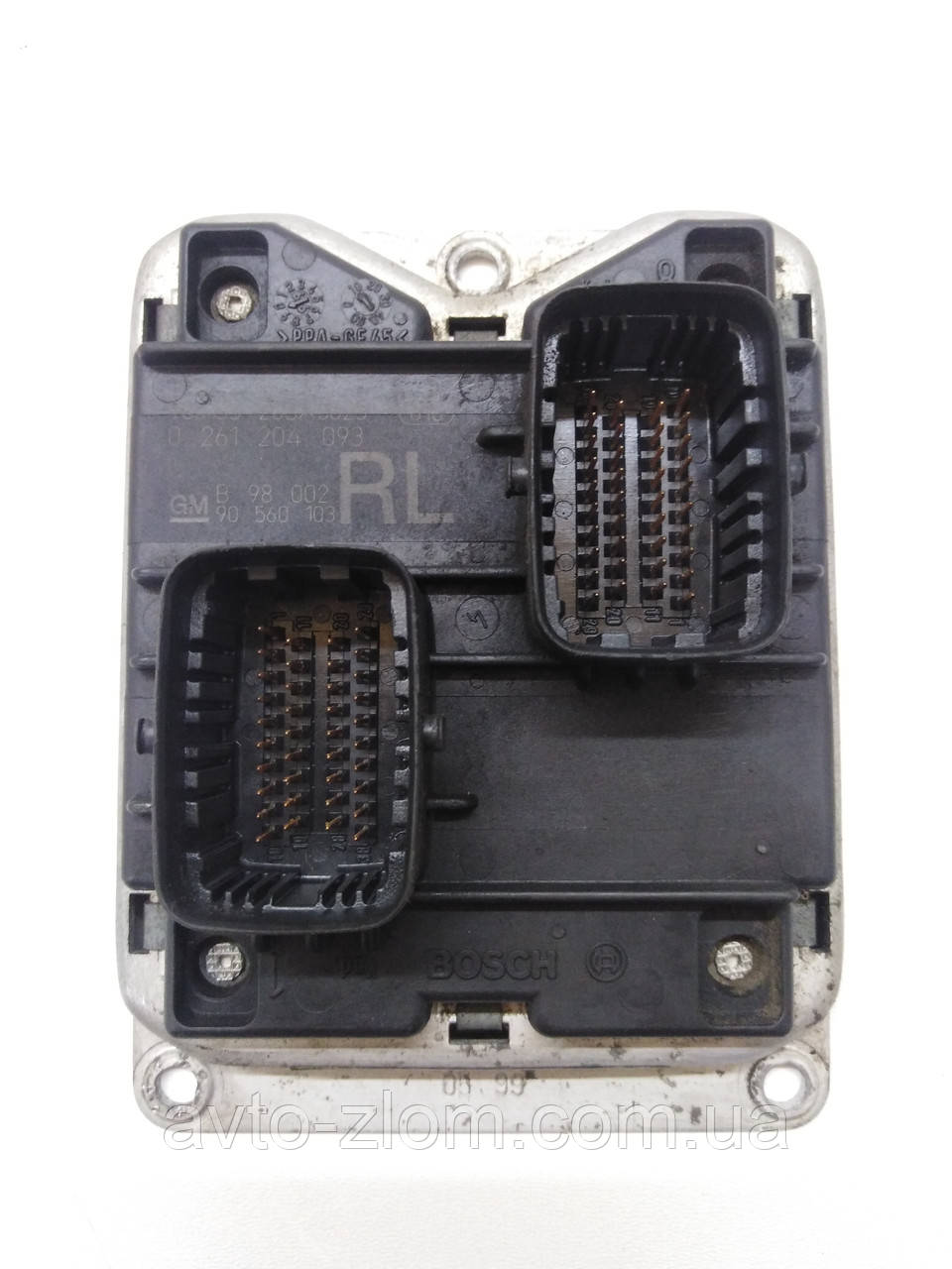 Блок керування двигуном Opel Astra G, Опель Астра 1,2 16 V. 90560103, 0261204093., фото 1