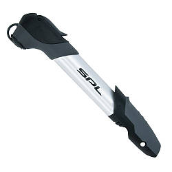 Насос велосипедний Spelli SPM-196A срібло AV/FV