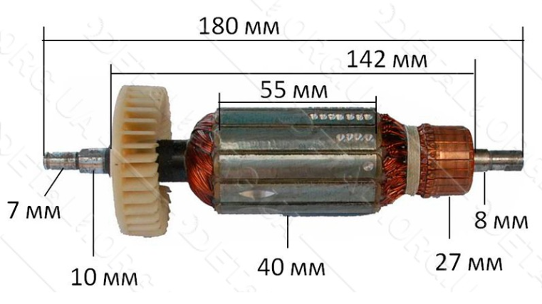 Якір болгарка Ferm 18х40, фото 1