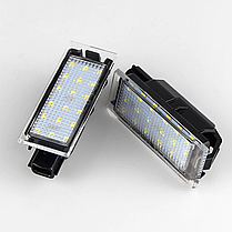 LED підсвітка номера для RENAULT (Рено) Clio Espace Kangoo Koleos Kadjiar Laguna Master Megane Traffic Twingo, фото 5