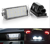 LED подсветка номера для RENAULT (Рено) Clio Espace Kangoo Koleos Kadjiar Laguna Master Megane Traffic Twingo