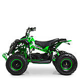 Квадроцикл для підлітків HB-EATV1000Q-5ST(MP3) V2 чорно-зелений, фото 7