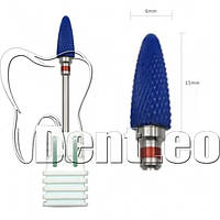 ФРЕЗА КЕРАМІЧНА ЛАБОРАТОРНА (СИНЯ) FK-005