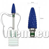 ФРЕЗА КЕРАМІЧНА ЛАБОРАТОРНА (СИНЯ) FK-007