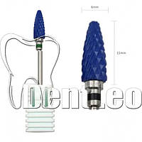 ФРЕЗА КЕРАМІЧНА ЛАБОРАТОРНА (СИНЯ) FK-008