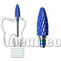 ФРЕЗА КЕРАМІЧНА ЛАБОРАТОРНА (СИНЯ) FK-009