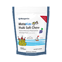 MetaKids Multi Soft Chew metagenics 60 мягких жевательных конфет со вкусом винограда USA