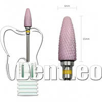 ФРЕЗА КЕРАМІЧНА ЛАБОРАТОРНА (РОЖЕВА) FK-014