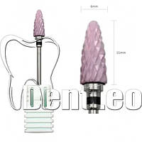 ФРЕЗА КЕРАМІЧНА ЛАБОРАТОРНА (РОЖЕВА) FK-018