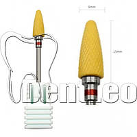 ФРЕЗА КЕРАМІЧНА ЛАБОРАТОРНА (ЖОВТА) FK-020