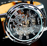 Красивий жіночий годинник, наручний механічний годинник, фото 10