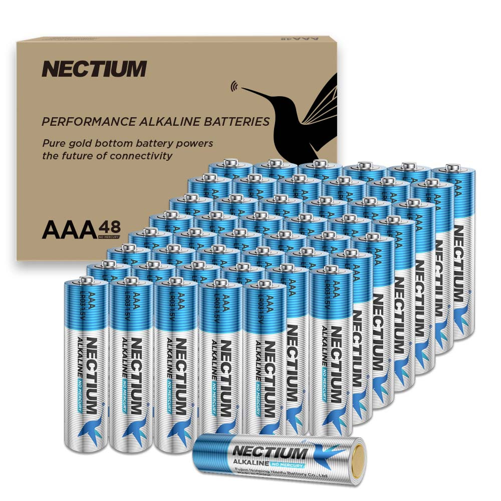 Лужна батарейка Nectium AAA/LR03 48шт / уп