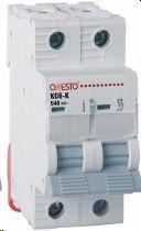 Автоматичний вимикач ONESTO 2 полюси С 10А MCB 6kA (KC6-K)