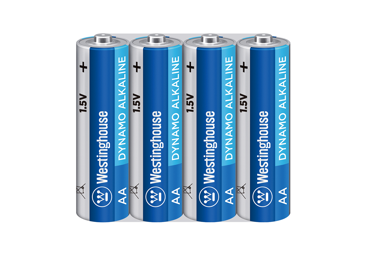 Лужна батарейка Westinghouse Dynamo Alkaline AA/LR6 4шт/уп shrink