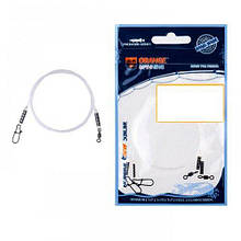 Повідець Ukrspin Orange Spinning Fluoro Sunline 13,6 кг(30lb) 25см 2 шт/уп