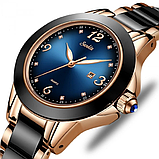 Круті модний наручний жіночий годинник з ремішком, фото 5