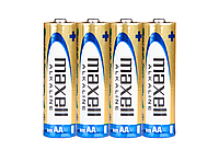 Щелочная батарейка Maxell Alkaline AA/LR6 4шт/уп shrink