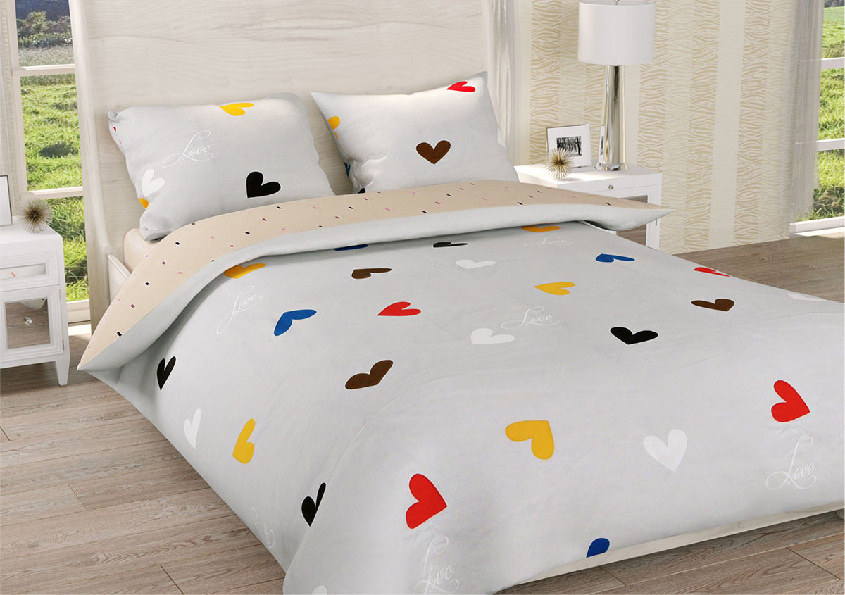 Постільна білизна Ранфорс Органік Р 510Д Leleka-Textile сімейний