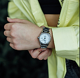 Годинник механічний срібний жіночий, Годинник жіночий стильний, фото 2