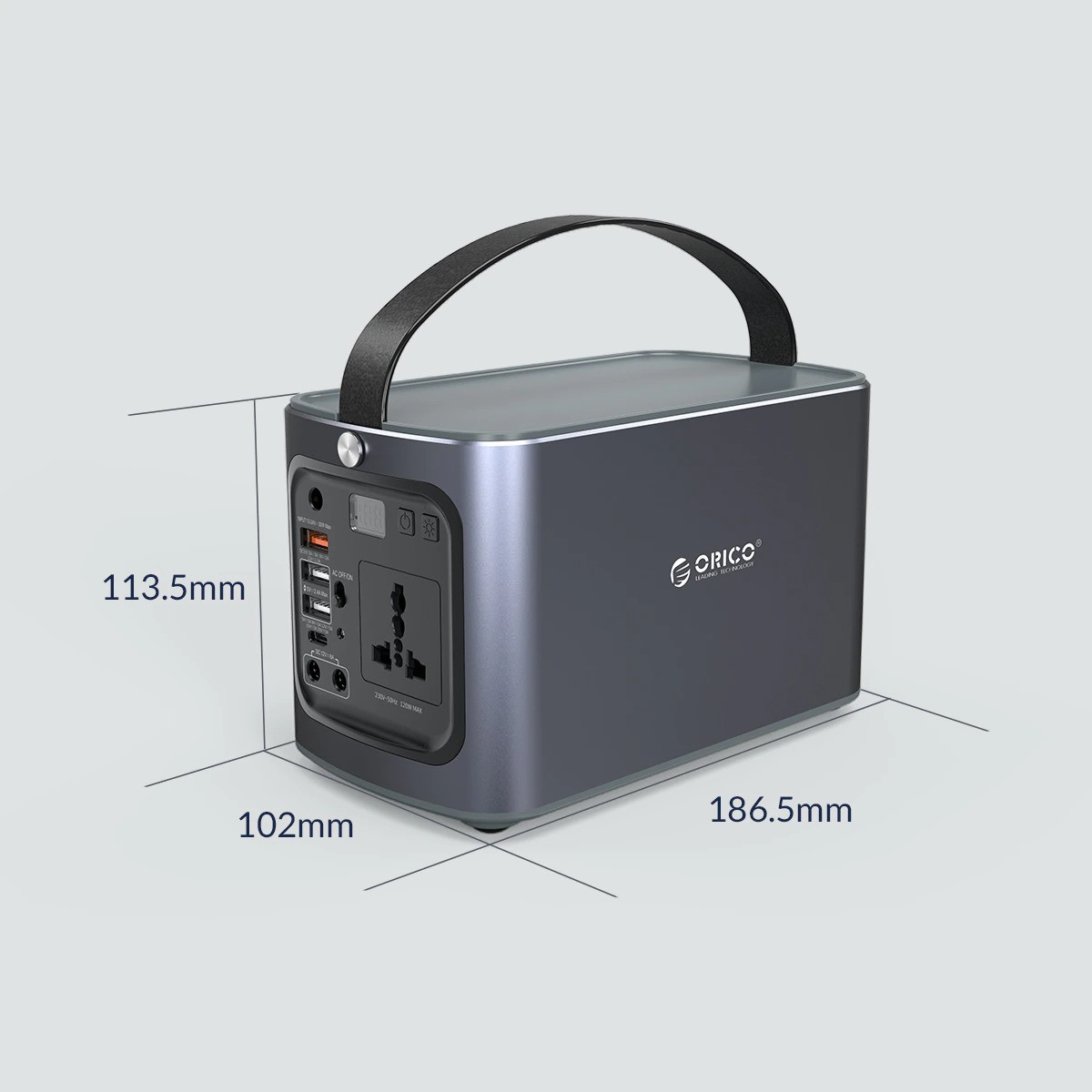 Портативна електростанція, зовнішній акумулятор, Orico 43500mah 120W
