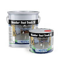 Полісечовина для бетонних підлог та пінопласту, без розчинників Neodur fast Track SF (А+В) упак 4,5 кг біла