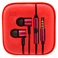 Наушники с микрофоном Xiaomi Huosai Piston V2 красные