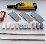 Повний комплект твердого воску з паяльником для реставрації плитки ламінату NEARBY No7А, фото 2