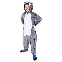 Пижама кигуруми для мальчика Jamboo Волк 125 (135-145 см)