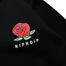 Трикотажне худі | чорна толстовка ripndip троянди, фото 4