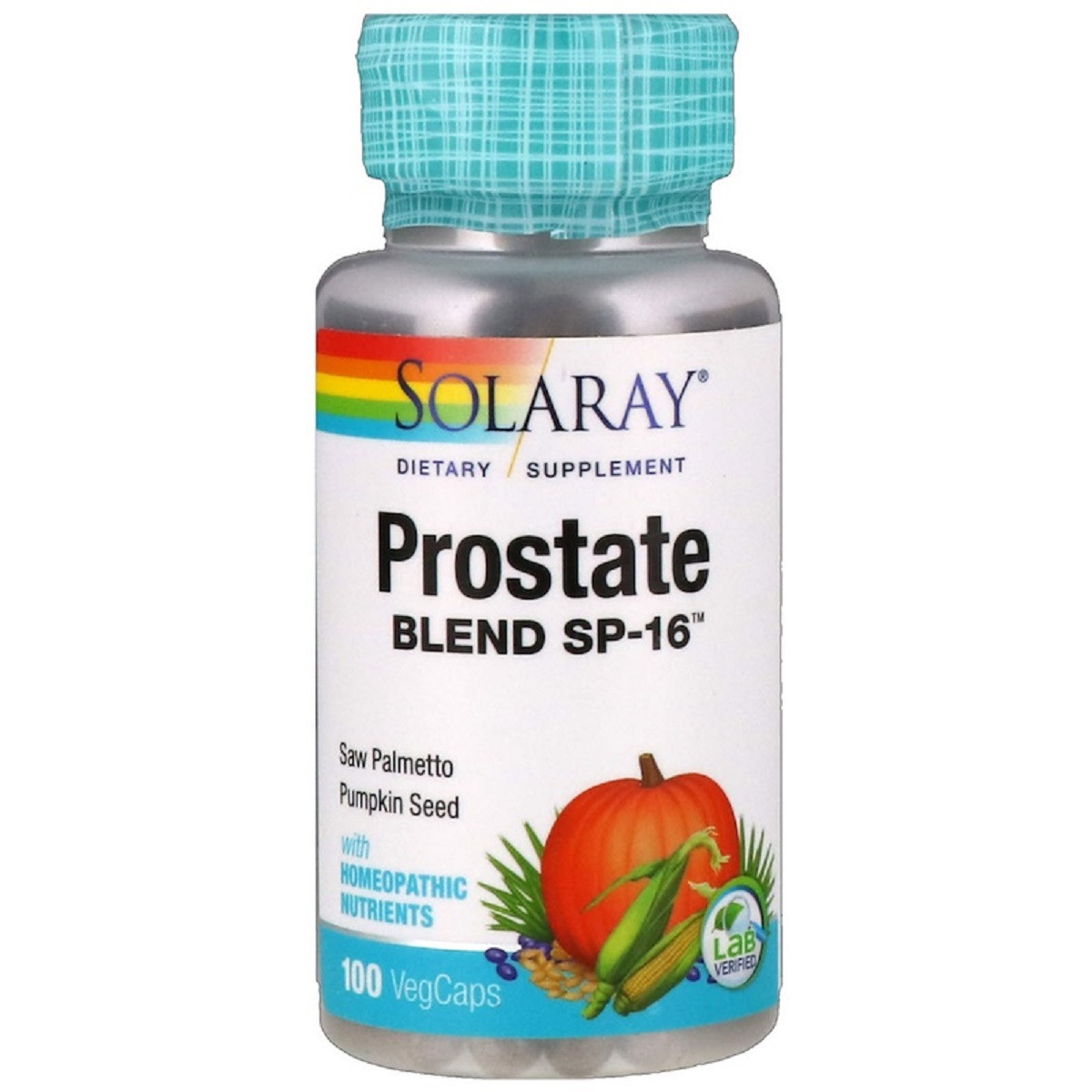Комплекс Для Підтримки Функції Простати, Prostate Blend SP-16, Solaray, 100 Капсул, фото 1