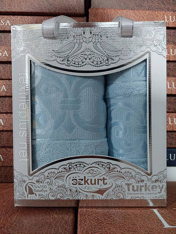 Рушники бамбук 2 шт Ozkurt Туреччина, фото 1