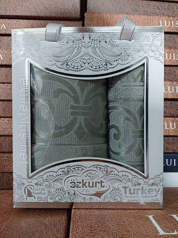 Рушники бамбук 2 шт Ozkurt Туреччина, фото 1