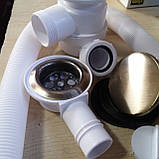 Сифон для ванни McAlpine HC2600CLAB, колір — бронзовий/antigue., фото 3